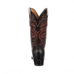 Lucchese-inc Nathan :: Black + Black Cherry