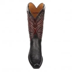 Lucchese-inc Nathan :: Black + Black Cherry