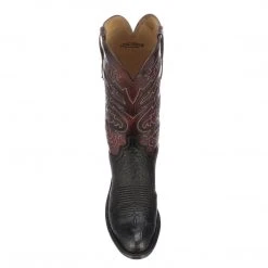Lucchese-inc Nathan :: Black + Black Cherry