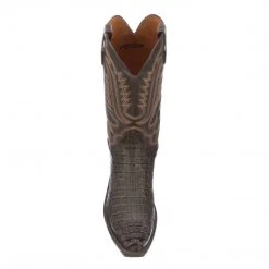 Lucchese-inc Boots Walter :: Barrel Brown + Chocolate
