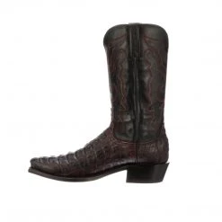 Lucchese-inc Boots Franklin :: Black Cherry + Black