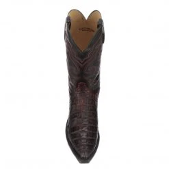 Lucchese-inc Boots Franklin :: Black Cherry + Black