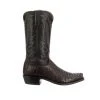 Lucchese-inc Boots Walter :: Black Cherry + Black