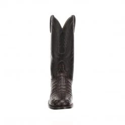 Lucchese-inc Boots Walter :: Black Cherry + Black