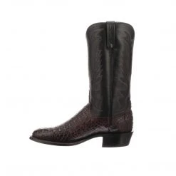 Lucchese-inc Boots Walter :: Black Cherry + Black