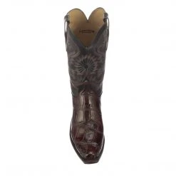 Lucchese-inc Rio :: Black Cherry + Black