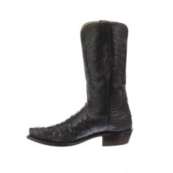Lucchese-inc Elgin :: Navy + Black Boots