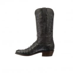 Lucchese-inc Elgin :: Navy + Black Boots