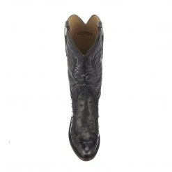 Lucchese-inc Elgin :: Navy + Black Boots