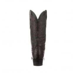 Lucchese-inc Elgin :: Black Cherry + Black Boots