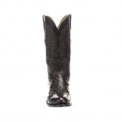 Lucchese-inc Elgin :: Black Cherry + Black Boots