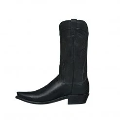 Lucchese-inc Boots Bart :: Black + Cowhide + Ranch Hand