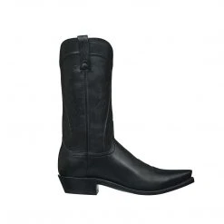 Lucchese-inc Boots Bart :: Black + Cowhide + Ranch Hand