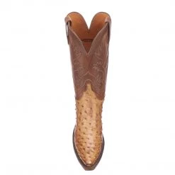 Lucchese-inc Dolly :: Barnwood + Tan BOOTS