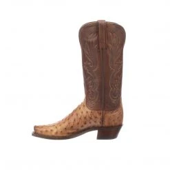 Lucchese-inc Dolly :: Barnwood + Tan BOOTS