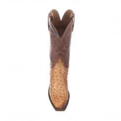 Lucchese-inc Dolly :: Barnwood + Tan BOOTS