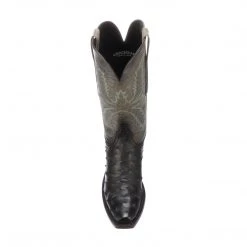 Lucchese-inc Josephine :: Black + Anthracite Grey BOOTS