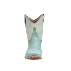 Lucchesse-inc Gaby Two-Tone :: Turquoise BOOTS