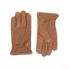 Lucchese-inc Deerskin Gloves :: Brown