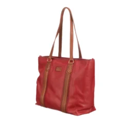 Lucchese-inc Handbags Frances Carryall Tote :: Red