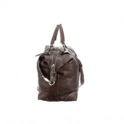 Lucchesse-inc COSIMO OVERNIGHT DUFFEL :: ESPRESSO Duffels