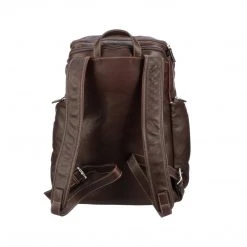Lucchesse-inc Briefcase & Backpack COSIMO BACKPACK :: ESPRESSO