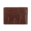 Lucchese-inc Wallets Credit Card Case – Crocodile :: Sienna