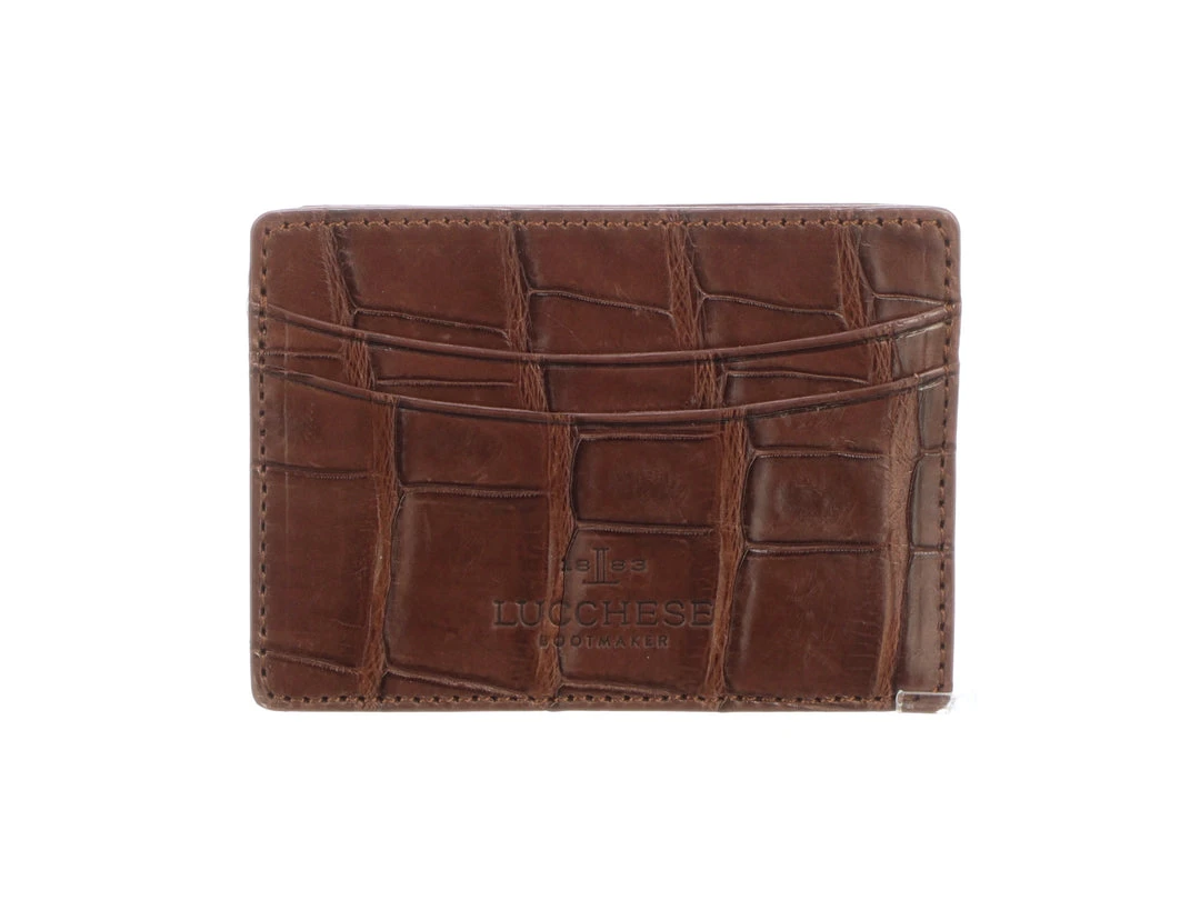 Lucchese-inc Wallets Credit Card Case β Crocodile :: Sienna Lucchese-inc Wallets Credit Card Case β Crocodile :: Sienna