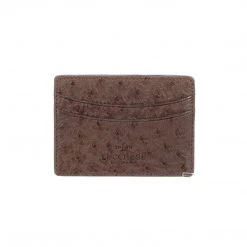 Lucchese-inc Credit Card Case – Ostrich :: Sienna Wallets