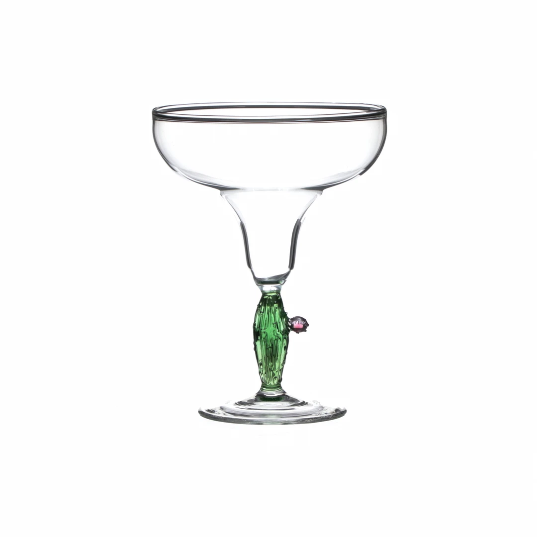 Lucchese-inc Other Accessories Cactus Margarita Glasses :: Green Lucchese-inc Other Accessories Cactus Margarita Glasses :: Green
