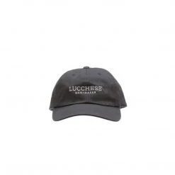 Lucchese-inc Cotton Cap :: Dark Grey Hats