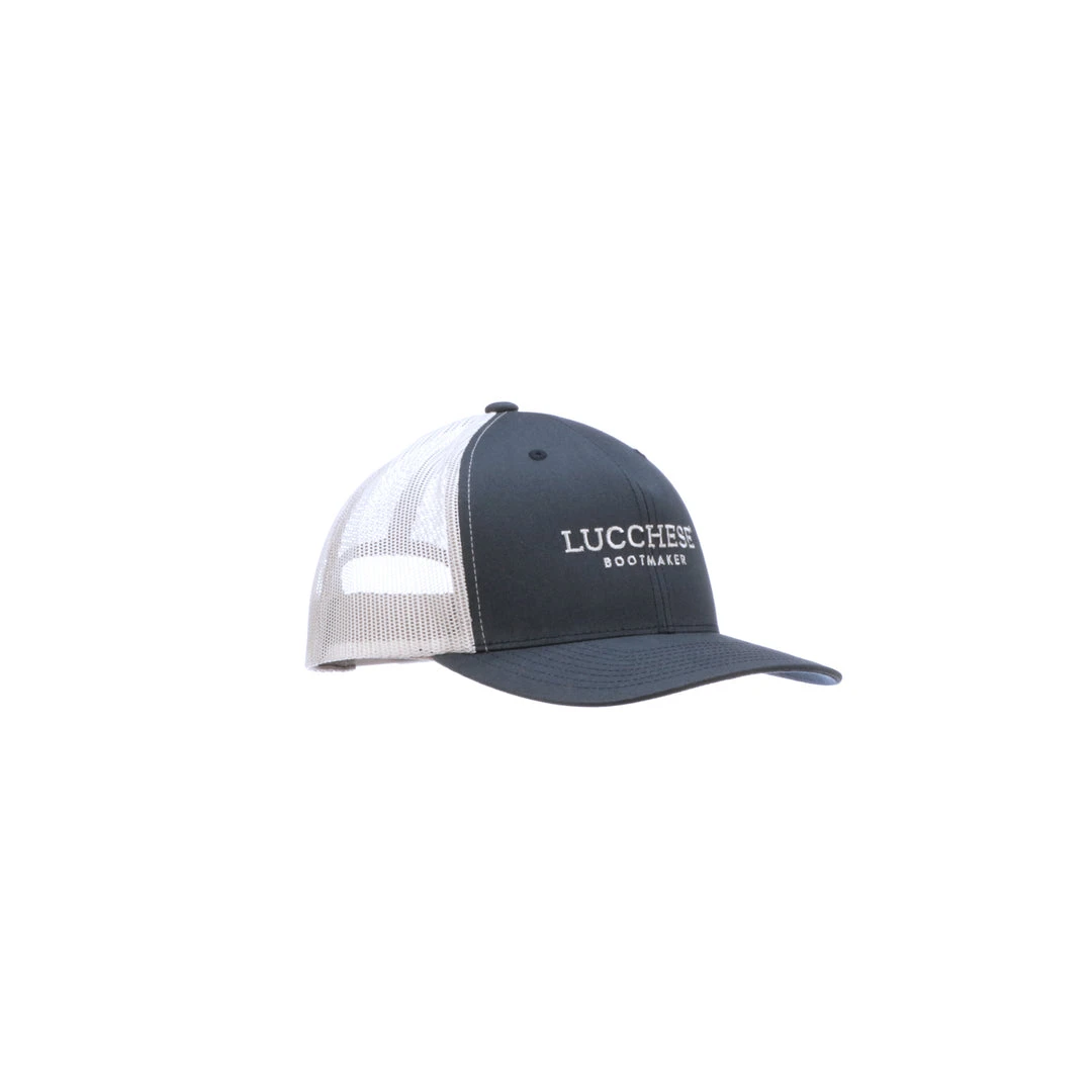 Lucchese-inc Mesh Trucker Cap :: Navy Silver Hats Lucchese-inc Mesh Trucker Cap :: Navy Silver Hats