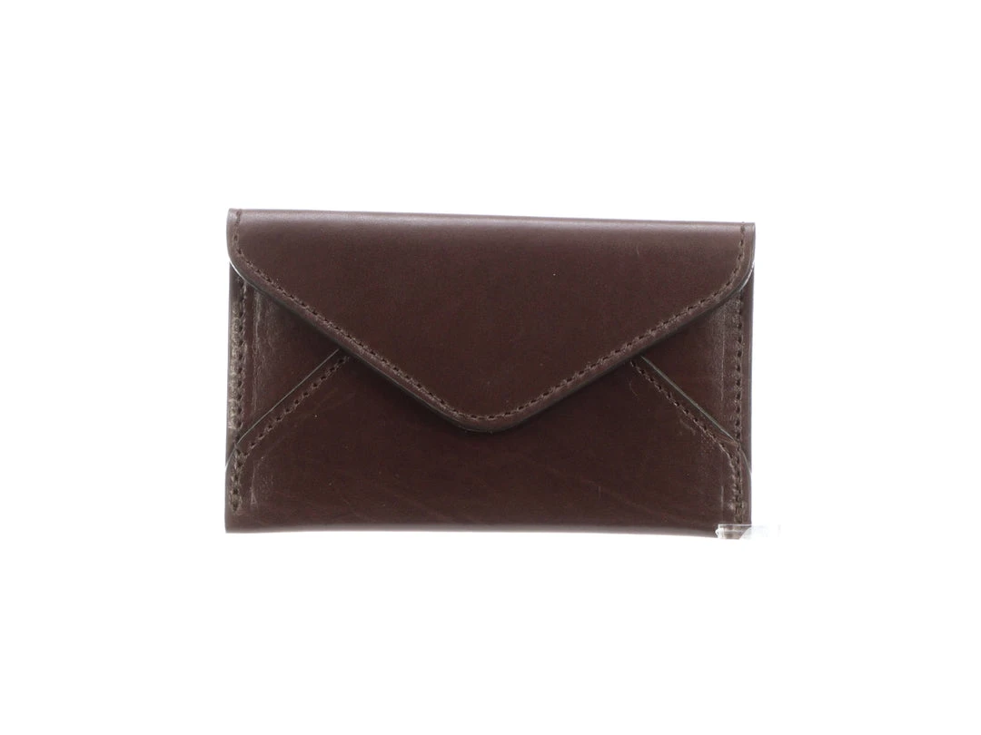 Lucchese-inc Envelope Card Case – Calfskin :: Brown Wallets Lucchese-inc Envelope Card Case – Calfskin :: Brown Wallets