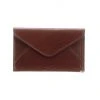 Lucchese-inc Envelope Card Case – Calfskin :: Sienna