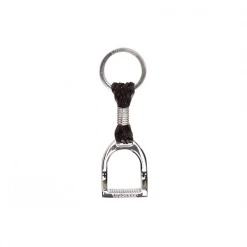 Lucchesse-inc Stirrup Keychain :: Brown