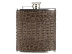 Lucchese-inc Exotic Flask :: Espresso