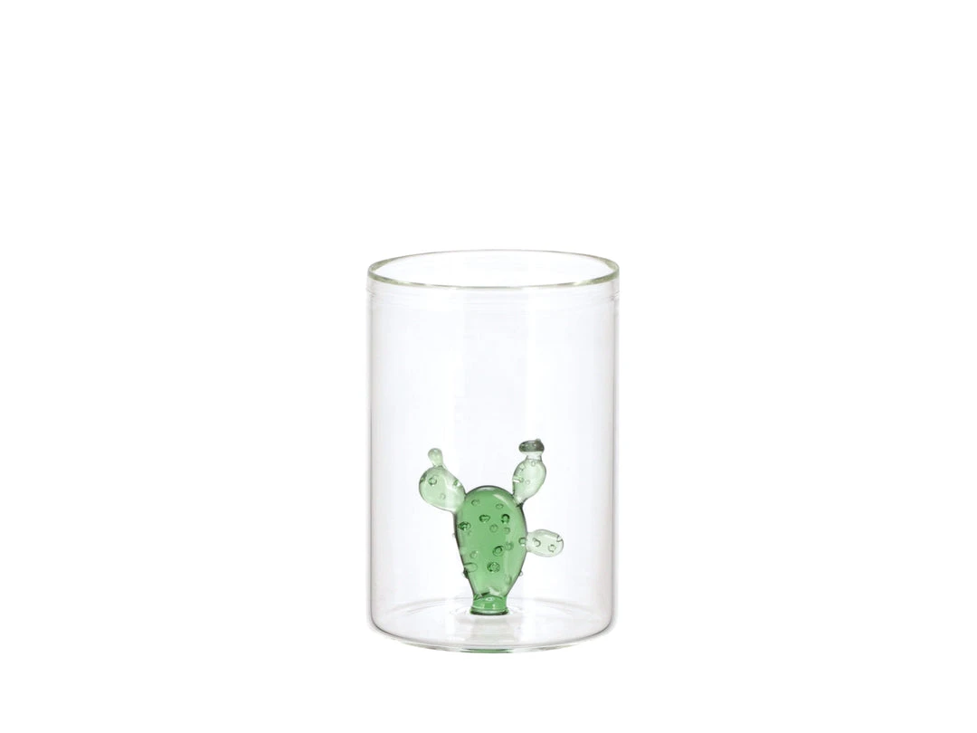 Lucchese-inc Other Accessories Cactus Glassware :: Green Lucchese-inc Other Accessories Cactus Glassware :: Green