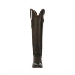 Lucchese-inc Saltillo Tall :: Black + Cognac