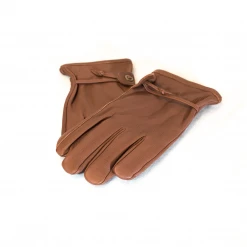 Lucchese-inc Deerskin Gloves :: Brown