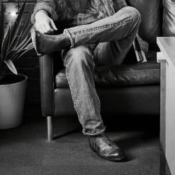 Lucchese-inc Tanner :: Black