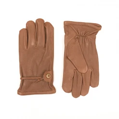 Lucchese-inc Deerskin Gloves :: Brown
