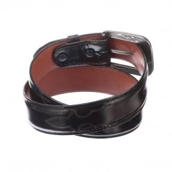 Lucchese-inc Smooth Goat :: Black Cherry