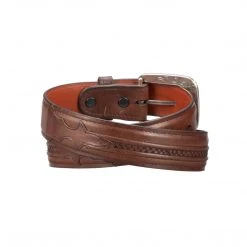 Lucchese-inc Belts Hobby Stitch Ranch Hand :: Tan