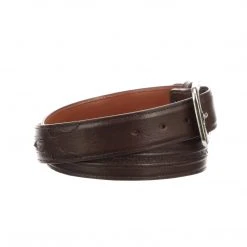 Lucchese-inc Belts Hobby Stitch Baby Buffalo :: Whiskey