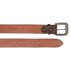Lucchese-inc Belts Ultra Belly Caiman :: Sienna