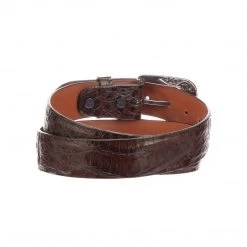 Lucchese-inc Belts Ultra Belly Caiman :: Sienna