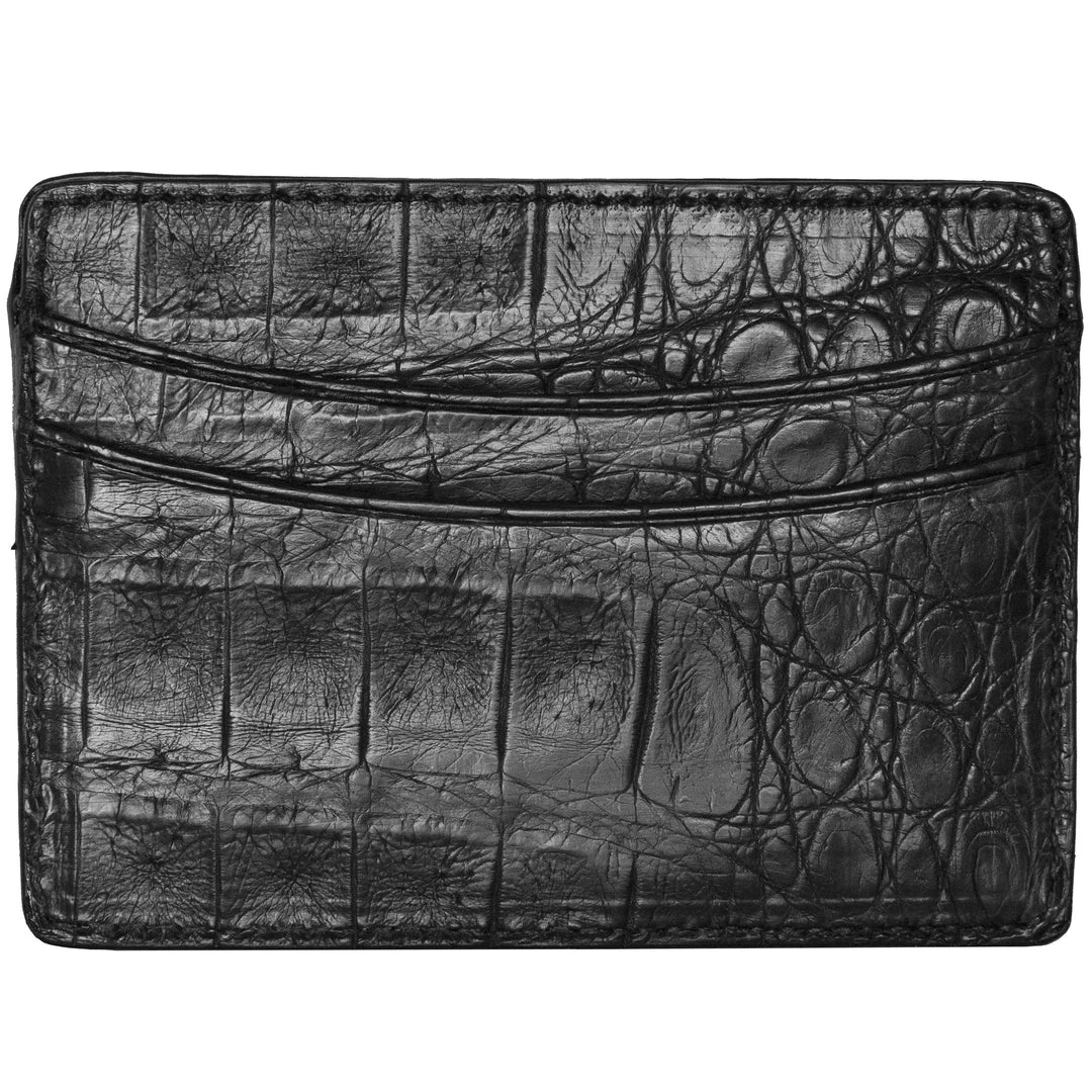 Lucchese-inc Wallets Credit Card Case โ Crocodile :: Black Lucchese-inc Wallets Credit Card Case โ Crocodile :: Black