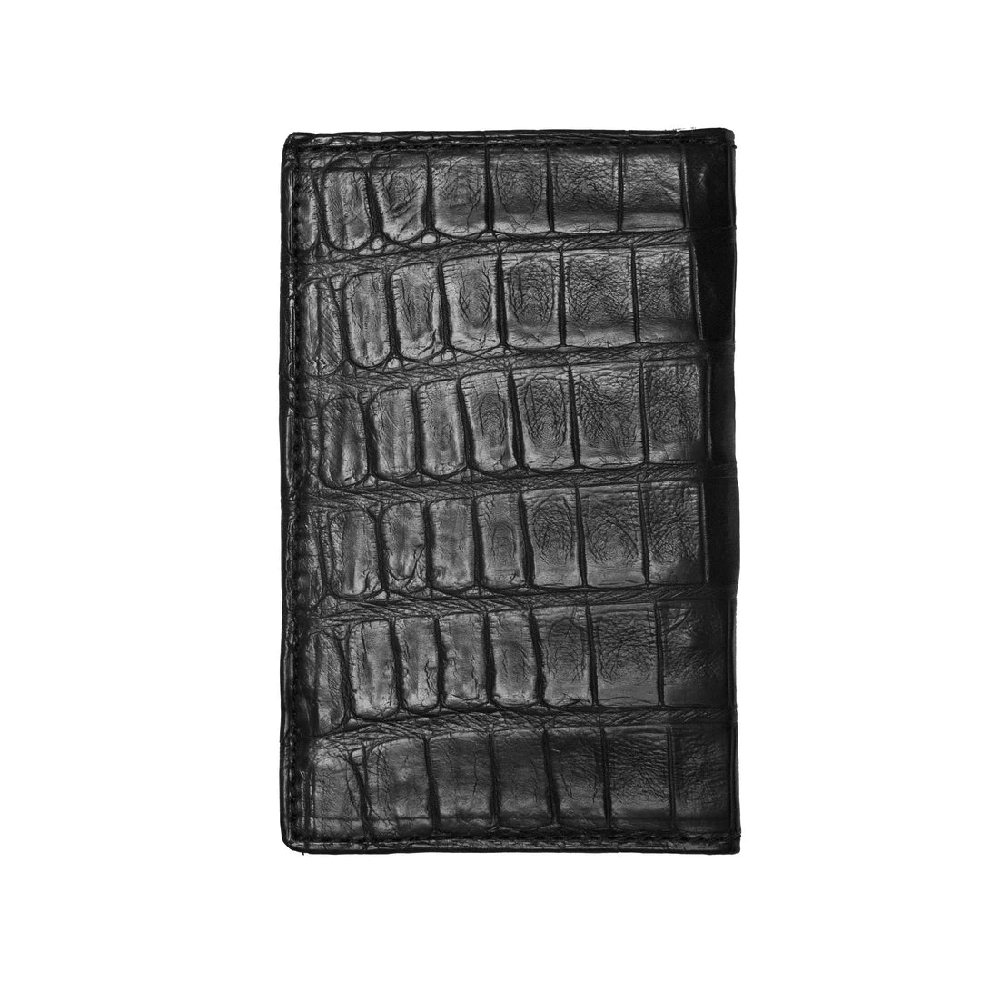 Lucchese-inc Wallets Bifold Wallet – Crocodile :: Black Lucchese-inc Wallets Bifold Wallet – Crocodile :: Black