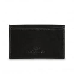 Lucchese-inc Wallets Envelope Card Case – Calfskin :: Black