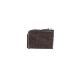 Lucchesse-inc Zip Card Case - Mad Dog :: Chocolate